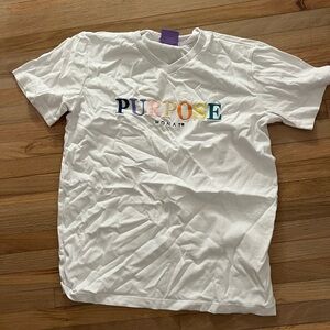 Monat White Purpose Graphic Tee
